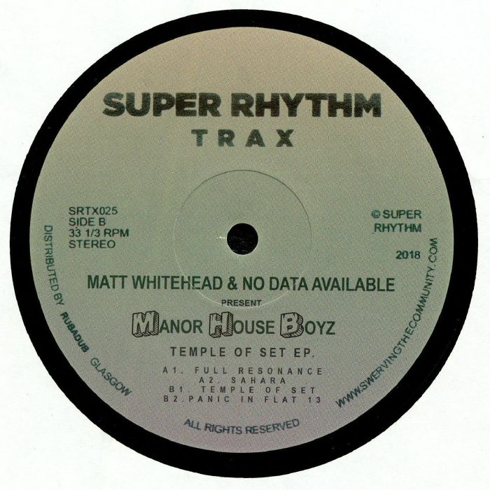 WHITEHEAD, Matt/NO DATA AVAILABLE/MANOR HOUSE BOYS - Temple Of Set EP