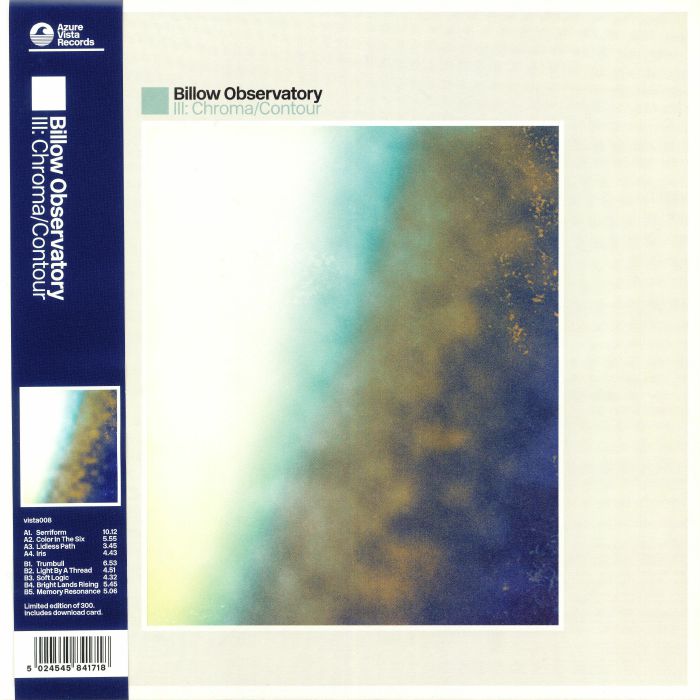 BILLOW OBSERVATORY - III: Chroma/Contour