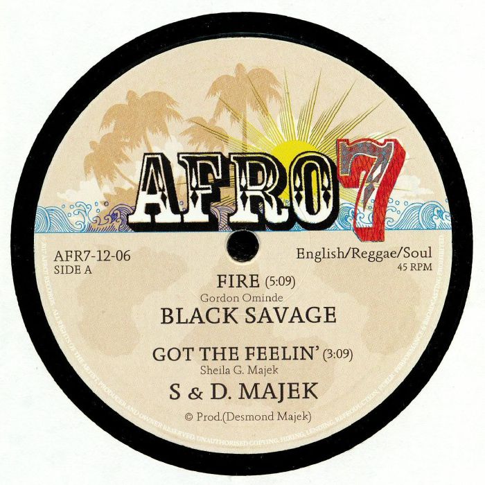 BLACK SAVAGE/S & D MAJEK/OVID - Kenya 1980s: CBS EP