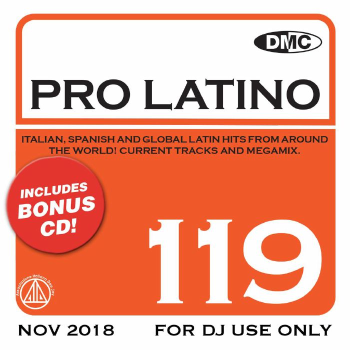 VARIOUS - DMC Pro Latino 119: Italian Spanish & Global Latin Hits From Around The World (Strictly DJ Only)