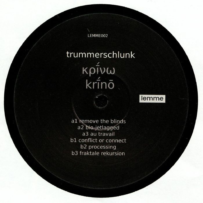 TRUMMERSCHLUNK - Krino