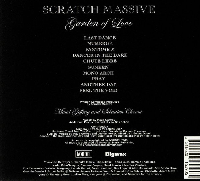 SCRATCH MASSIVE - Garden Of Love