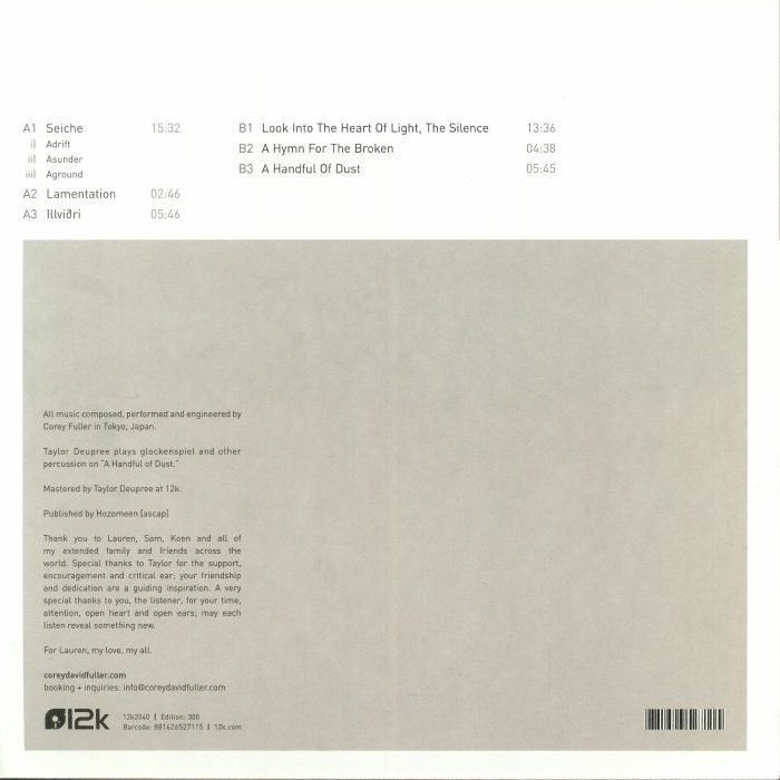 FULLER, Corey - Break