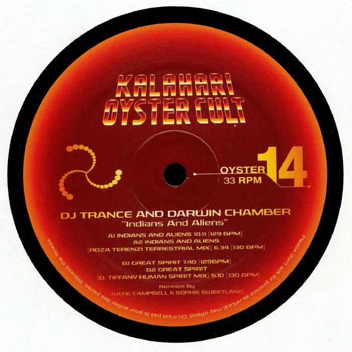 DJ TRANCE/DARWIN CHAMBER - Indians & Aliens