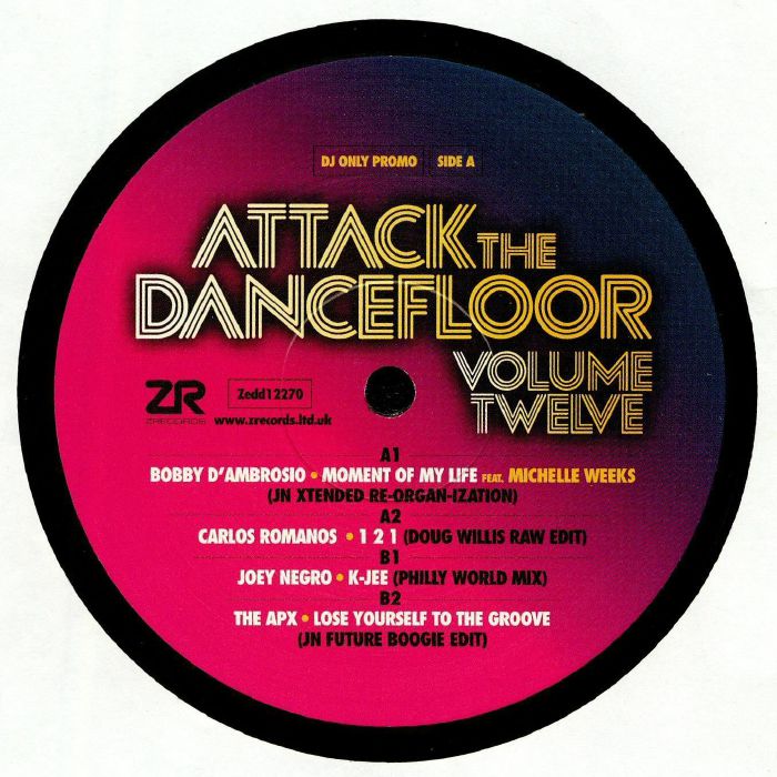 D'AMBROSIO, Bobby/CARLOS ROMANOS/JOEY NEGRO/THE APX - Attack The Dancefloor Volume Twelve