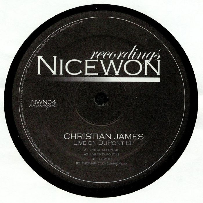 JAMES, Christian - Live on DuPont EP