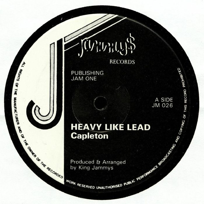 CAPLETON/DERRICK IRIE - Heavy Like Lead