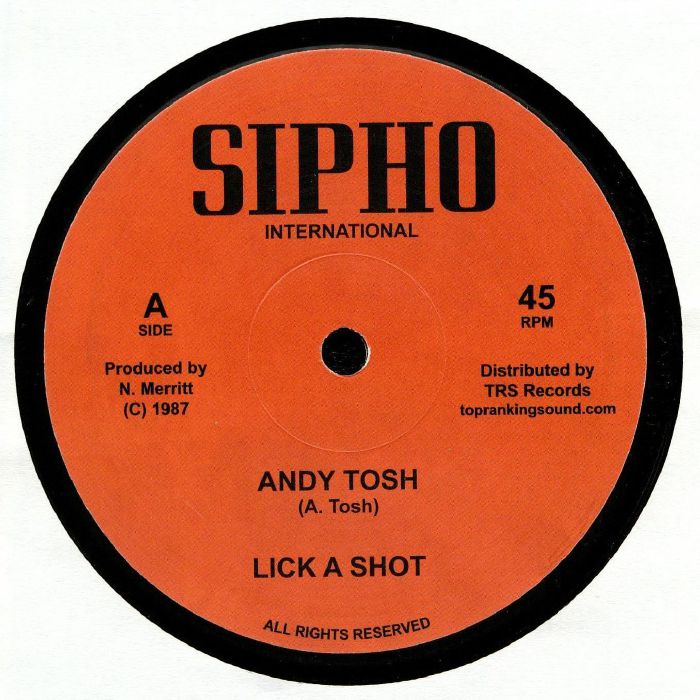 TOSH, Andy/FRANKIE WILMOTT - Lick A Shot