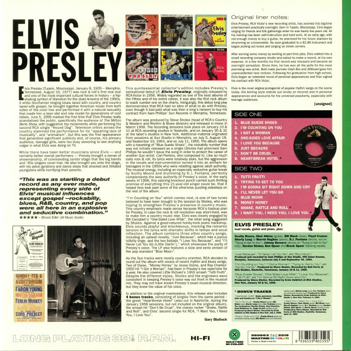 Elvis PRESLEY - Elvis Presley (reissue)