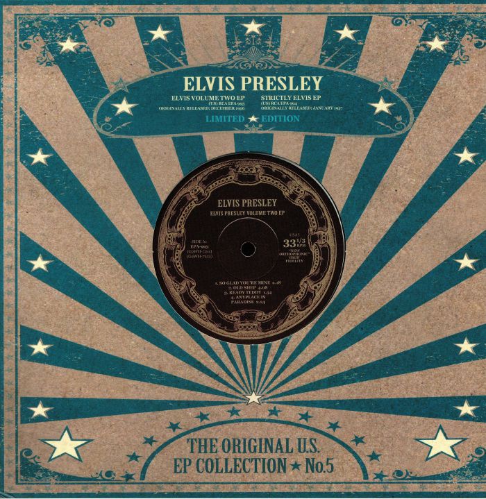 PRESLEY, Elvis - The Original US EP Collection No 5