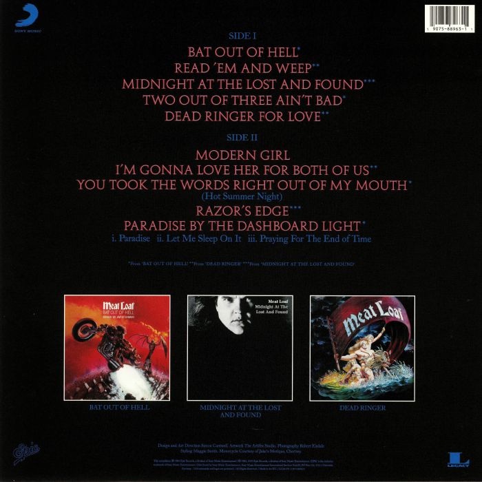 Read Em And Weep Meatloaf Lyrics