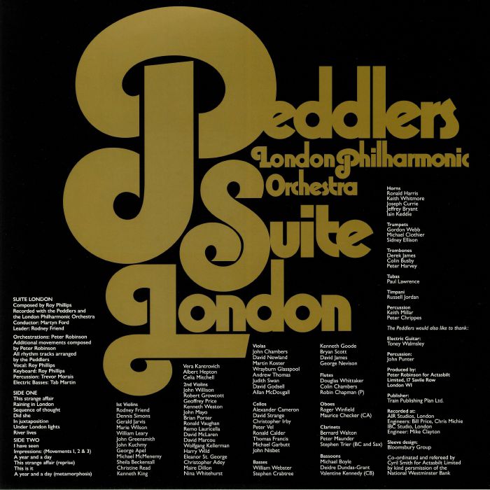 PEDDLERS, The/THE LONDON PHILHARMONIC ORCHESTRA - Suite London (remastered)
