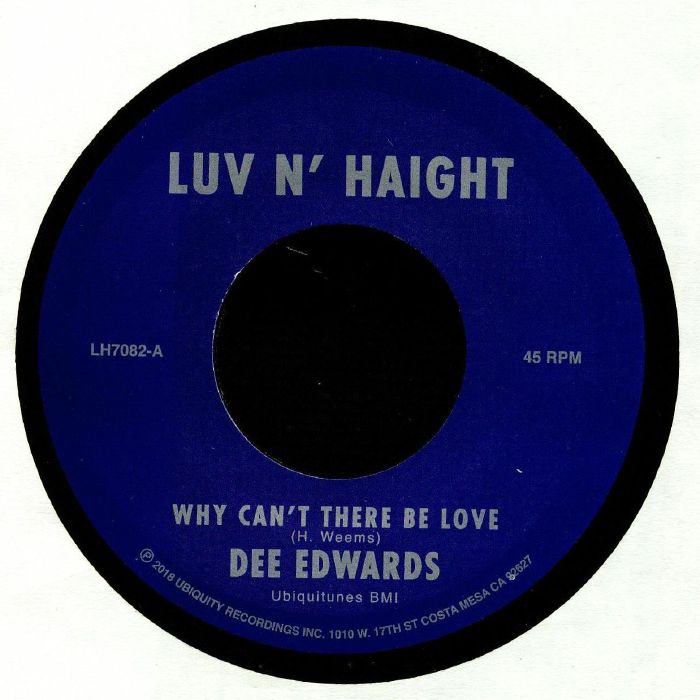 EDWARDS, Dee - Why Can't There Be Love