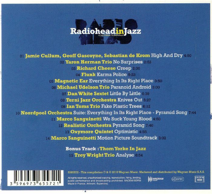 VARIOUS Radiohead In Jazz CD at Juno Records.