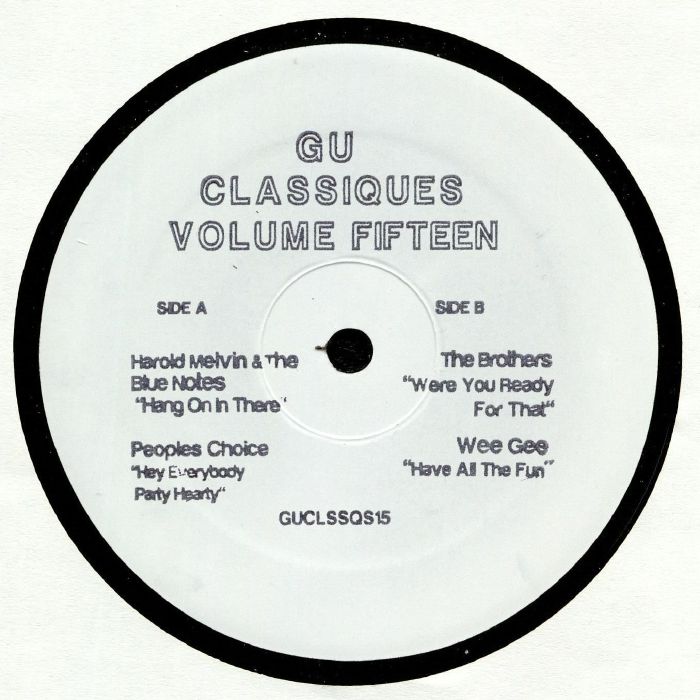 GU aka GLENN UNDERGROUND - Classiques Volume Fifteen