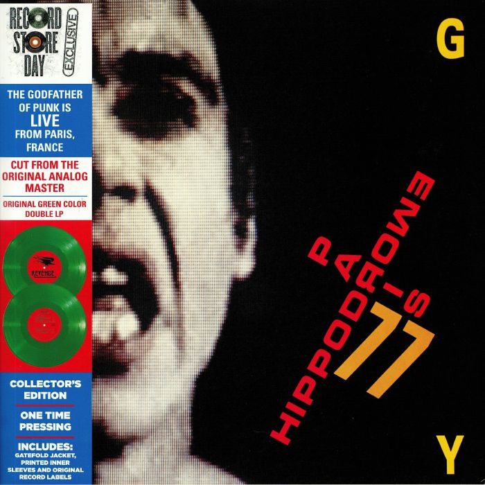 IGGY POP - Hippodrome: Paris 1977 (Record Store Day 2019)