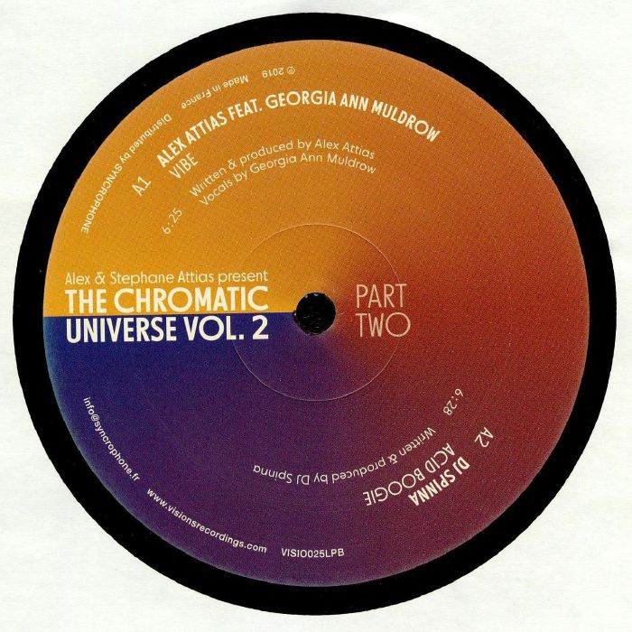 ATTIAS, Alex/DJ SPINNA/STEPHANE ATTIAS/QUENUM - The Chromatic Universe Vol 2 Part 2