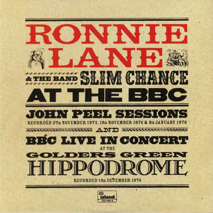 LANE, Ronnie & SLIM CHANCE - At The BBC (Record Store Day 2019)