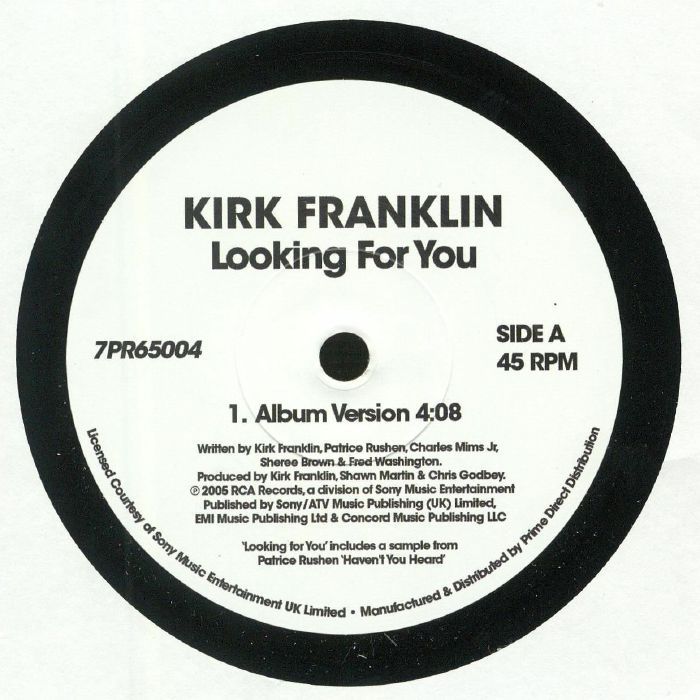 FRANKLIN, Kirk - Looking For You (Record Store Day 2019)