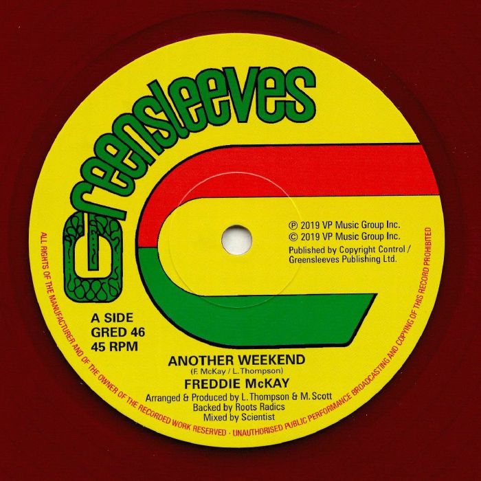 McKAY, Freddie/EARL SIXTEEN - Another Weekend (Record Store Day 2019)