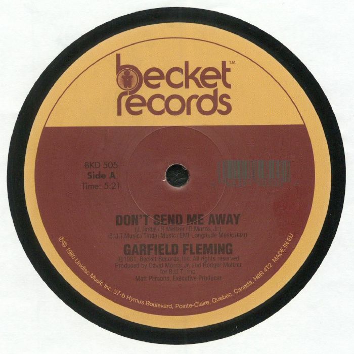 FLEMING, Garfield - Don't Send Me Away (Record Store Day 2019)