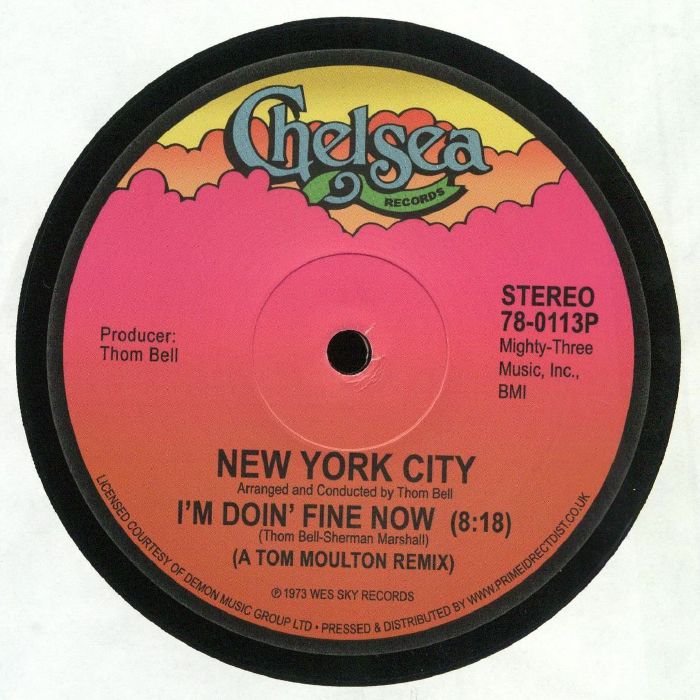 NEW YORK CITY - I'm Doin' Fine Now (Record Store Day 2019)