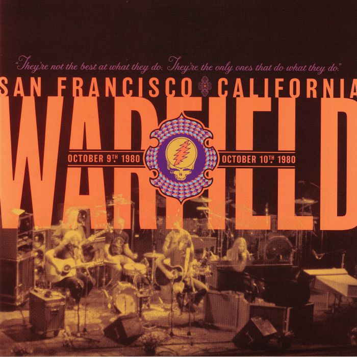GRATEFUL DEAD - The Warfield: San Francisco California October 9th 1980 (Record Store Day 2019)