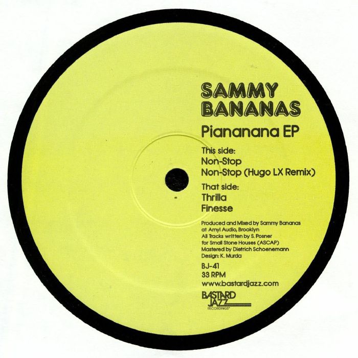 SAMMY BANANAS - Piananana EP