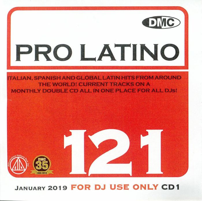 VARIOUS - DMC Pro Latino 121: Italian Spanish & Global Latin Hits From Around The World (Strictly DJ Only)