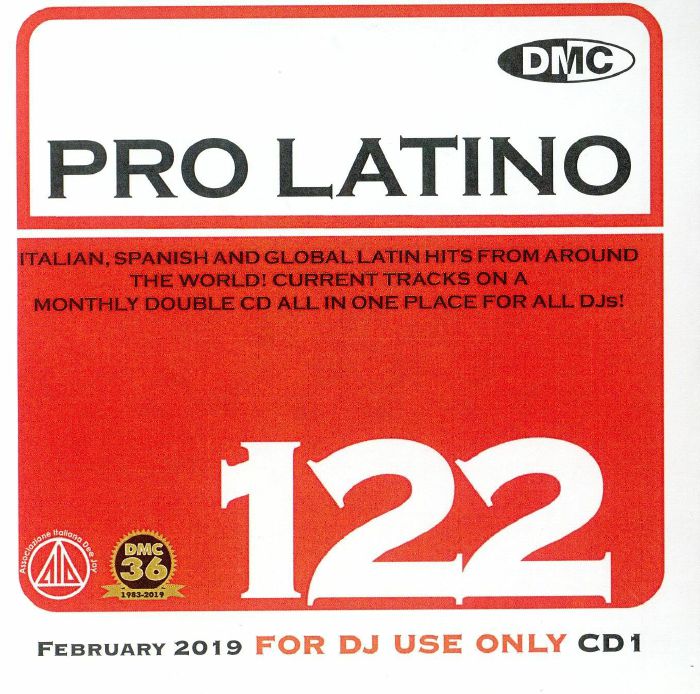 VARIOUS - DMC Pro Latino 122: Italian Spanish & Global Latin Hits From Around The World (Strictly DJ Only)