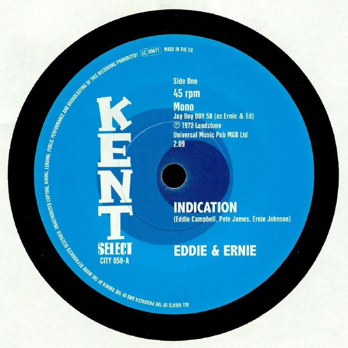 EDDIE & ERNIE - Indication (mono)