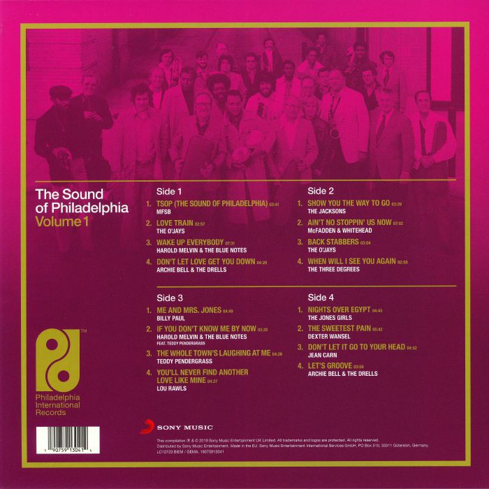 VARIOUS - The Sound Of Philadelphia Vol 1