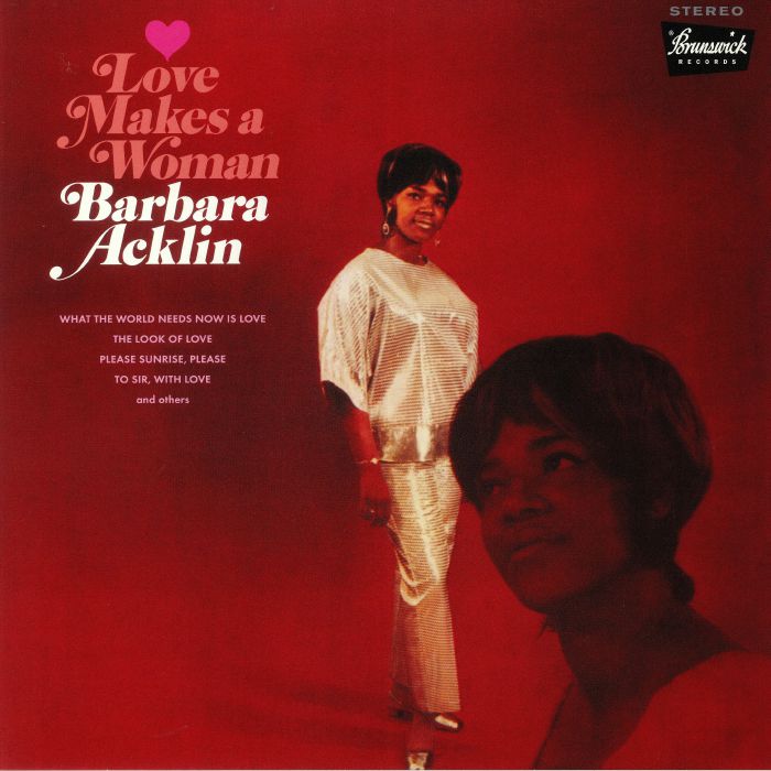 ACKLIN, Barbara - Love Makes A Woman (reissue)