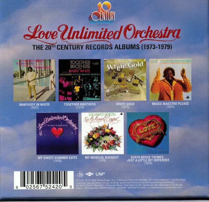 The Love Unlimited Orchestra Midnight And You LOVE UNLIMITED ORCHESTRA - The 20th Century Records Albums: 1973-1979
