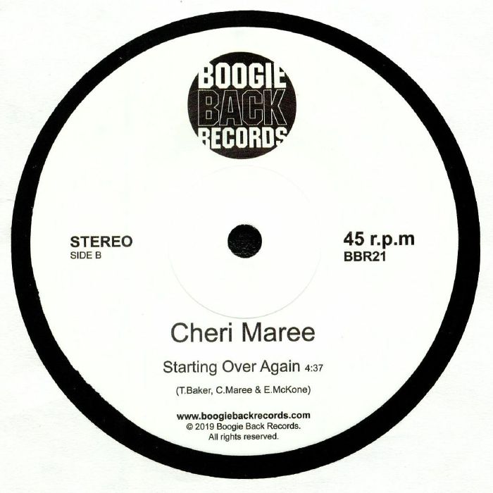 CHERI MAREE - Starting Over Again