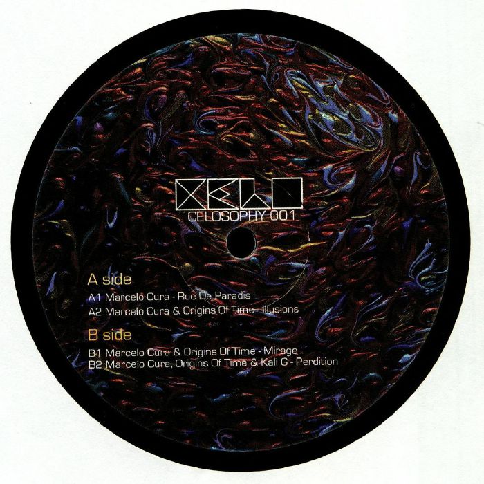 CURA, Marcelo/ORIGINS OF TIME/KALI G - Celo Vinyl 001