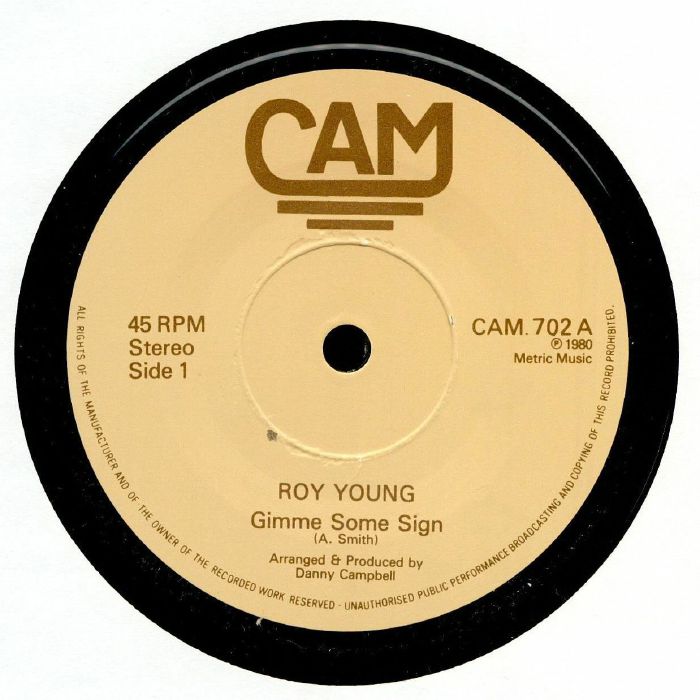 YOUNG, Roy - Gimme Some Sign