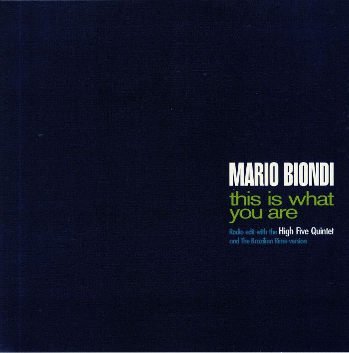 BIONDI, Mario - This Is What You Are