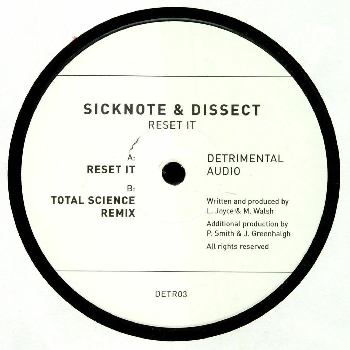 SICKNOTE/DISSECT - Reset It