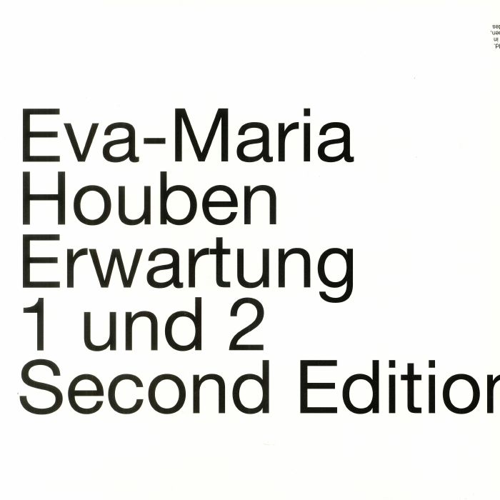 HOUBEN, Eva Maria - Erwartung 1 Und 2