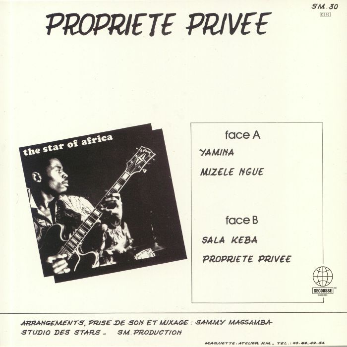 MASSAMBA, Sammy - Propriete Privee