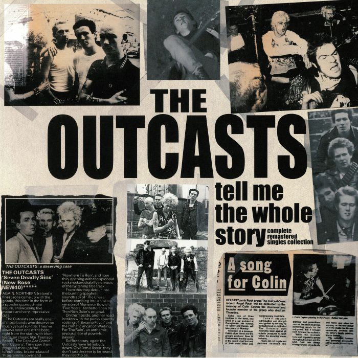 OUTCASTS, The - Tell Me The Whole Story: Complete Remastered Singles Collection