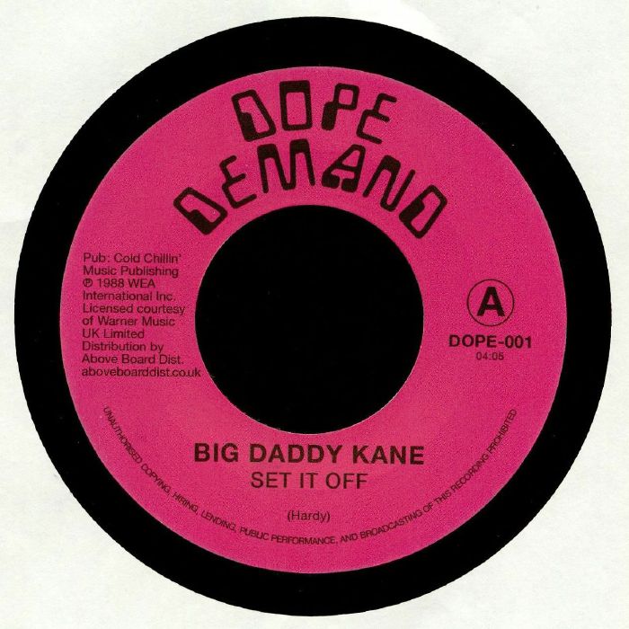 BIG DADDY KANE - Set It Off