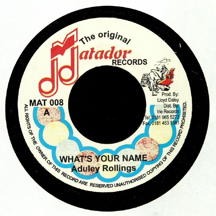 ROLLINS, Aduley/NOW GENERATION - What's Your Name