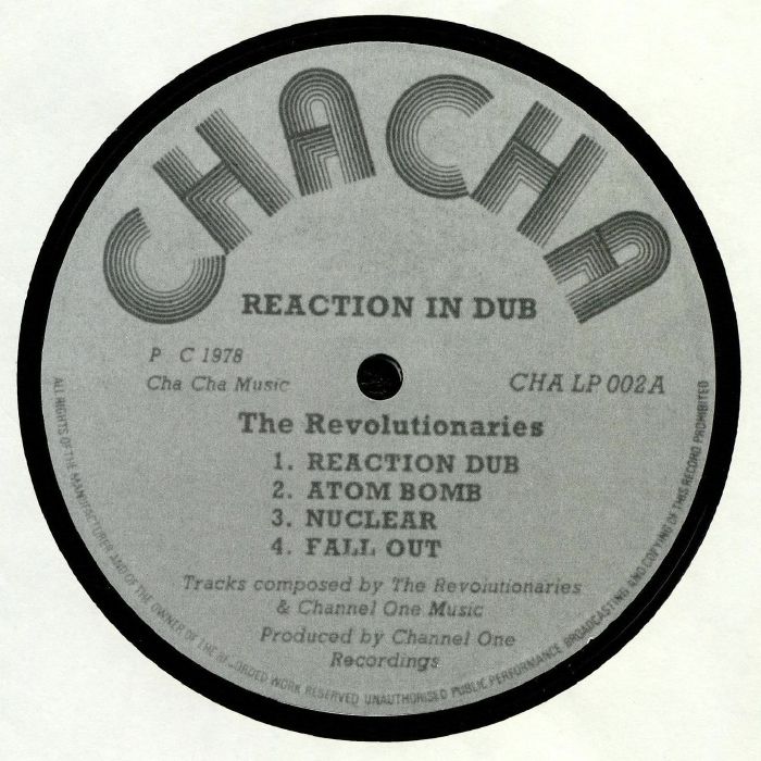 REVOLUTIONARIES, The - Reaction In Dub