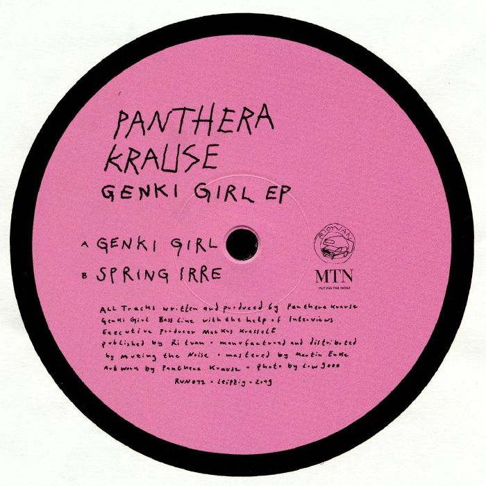 PANTHERA KRAUSE - Genki Girl EP