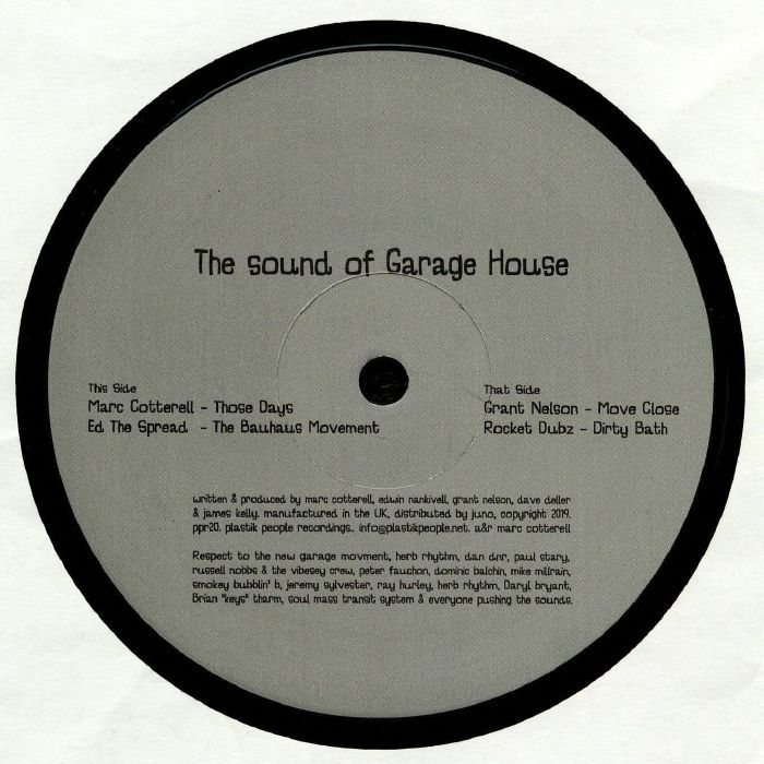 COTTERELL, Marc/ED THE SPREAD/GRANT NELSON/ROCKET DUBZ - The Sound Of Garage House