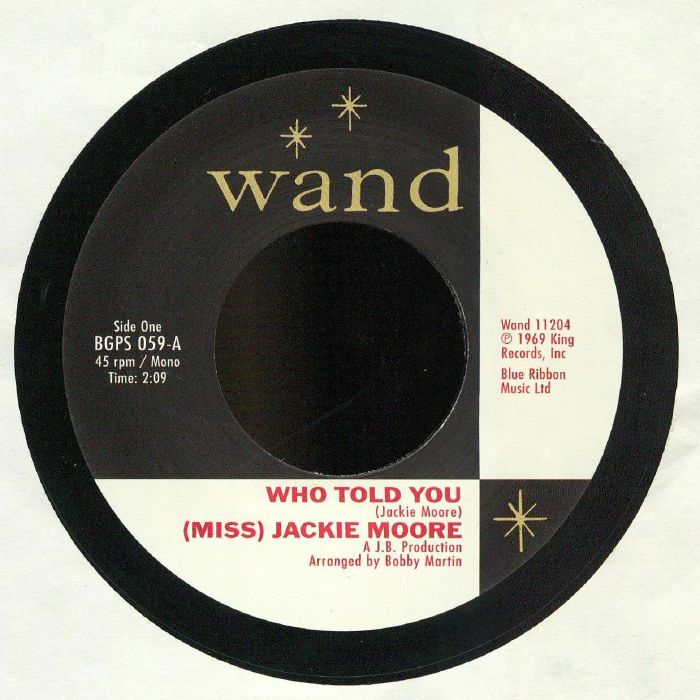 MOORE, Jackie - Who Told You