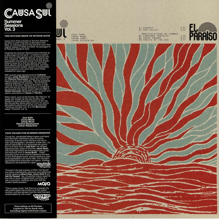 CAUSA SUI - Summer Sessions Vol 3 (reissue)