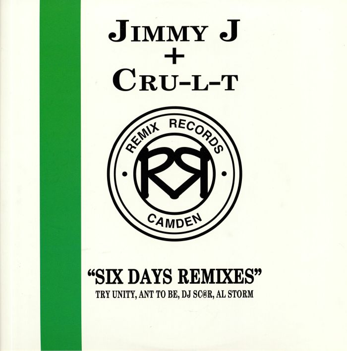 JIMMY J & CRU L T - Six Days Remixes